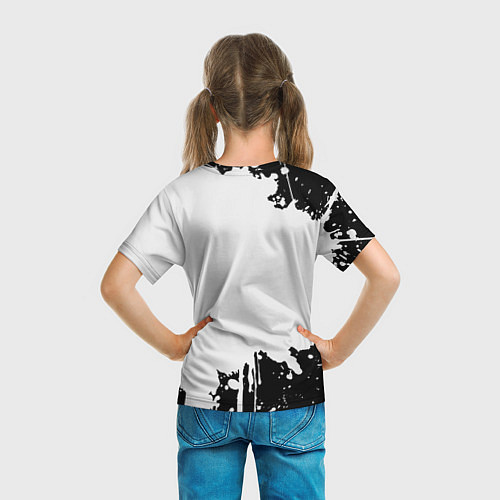 Детская футболка Pyrokinesis Левый Баттл / 3D-принт – фото 6
