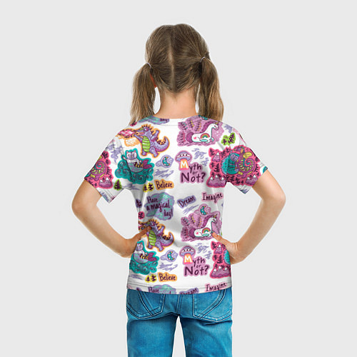 Детская футболка Have a magical day color / 3D-принт – фото 6