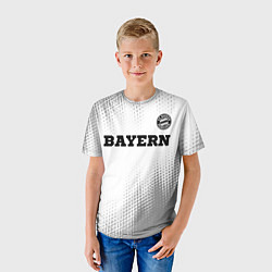 Футболка детская Bayern sport на светлом фоне посередине, цвет: 3D-принт — фото 2