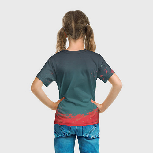 Детская футболка Чумной технодоктор / 3D-принт – фото 6