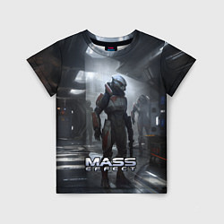 Футболка детская Mass Effect game - пришелец, цвет: 3D-принт