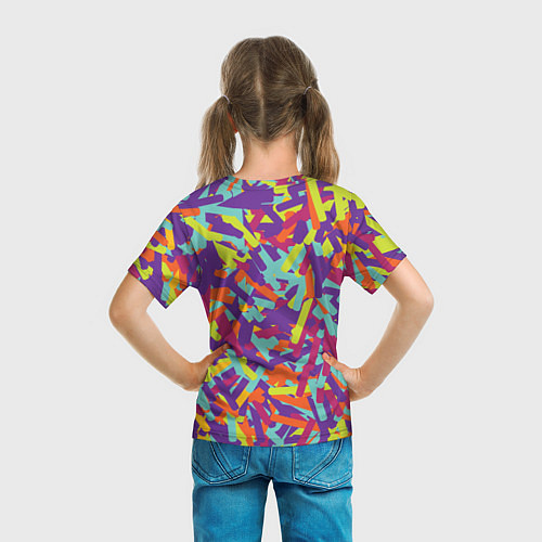 Детская футболка Конфитти / 3D-принт – фото 6