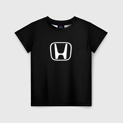 Футболка детская Honda white logo, цвет: 3D-принт