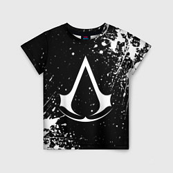 Футболка детская White logo of assasin, цвет: 3D-принт