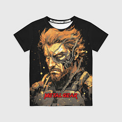 Футболка детская Веном Снейк Metal gear game, цвет: 3D-принт
