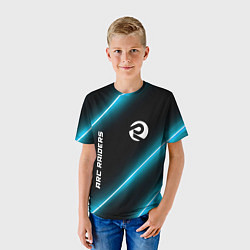 Футболка детская ARC Raiders неоновые лампы, цвет: 3D-принт — фото 2