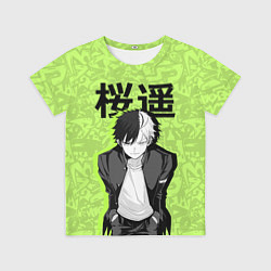 Футболка детская Харука - Ветролом, цвет: 3D-принт