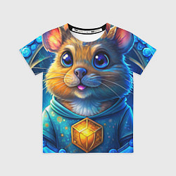 Футболка детская Криптовалютный хомяк, цвет: 3D-принт