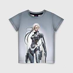 Футболка детская Barbie - cyber warrior, цвет: 3D-принт