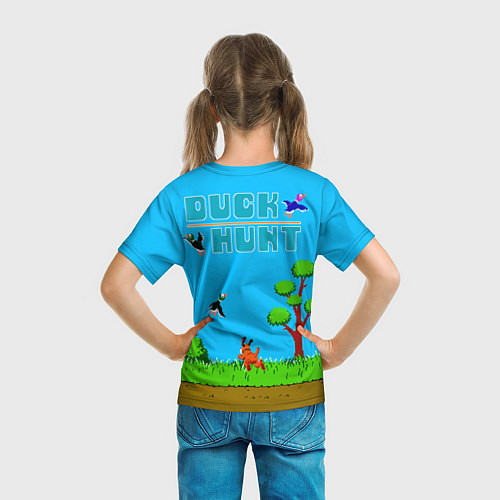 Детская футболка Duck hunt dog / 3D-принт – фото 6