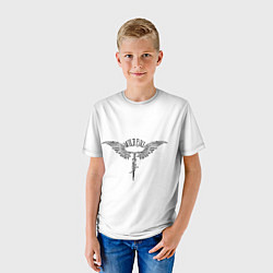 Футболка детская Дикий байк, цвет: 3D-принт — фото 2