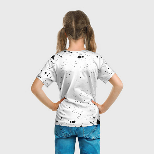 Детская футболка Герб РФ краски / 3D-принт – фото 6