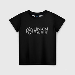 Футболка детская Linkin parrk logo chester, цвет: 3D-принт