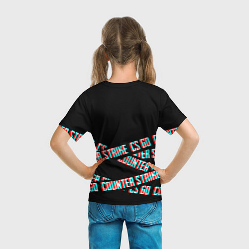 Детская футболка Counter strike glitch / 3D-принт – фото 6