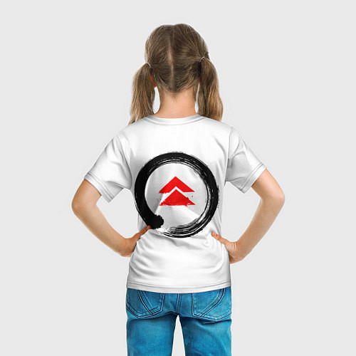 Детская футболка Самурай с катаной / 3D-принт – фото 6
