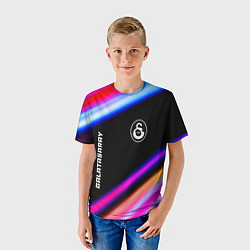Футболка детская Galatasaray speed game lights, цвет: 3D-принт — фото 2