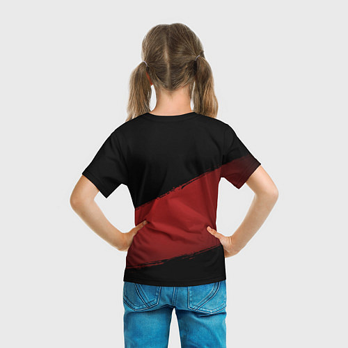 Детская футболка Боец Ислам Махачев / 3D-принт – фото 6