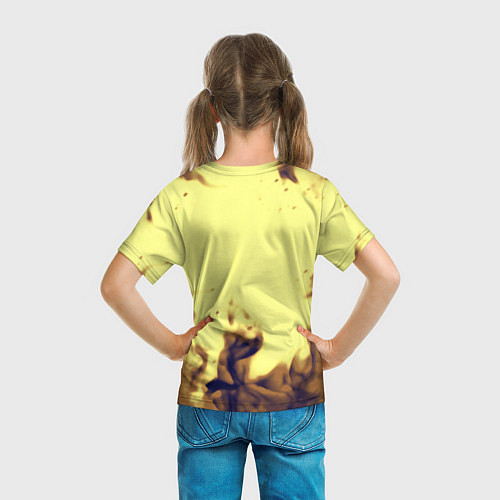 Детская футболка Stalker fire retro / 3D-принт – фото 6