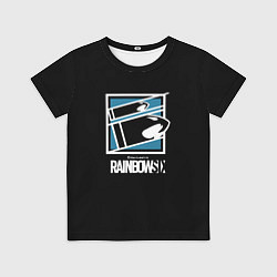 Футболка детская Том Кленси радуга, цвет: 3D-принт