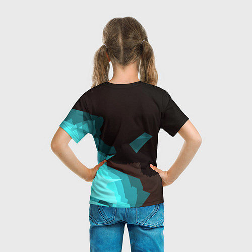 Детская футболка Portal abstraction game valve / 3D-принт – фото 6