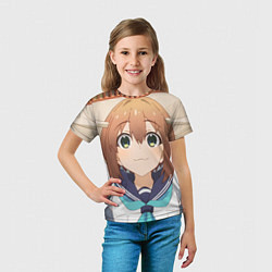 Футболка детская Моя подруга олениха Нокотан Ноко Сиканоко, цвет: 3D-принт — фото 2