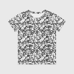 Футболка детская Монстры и звёзды, цвет: 3D-принт