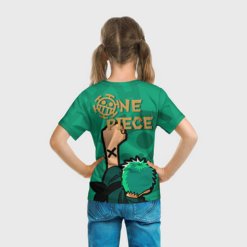 Детская футболка One Piece Zoro Roronoa / 3D-принт – фото 6