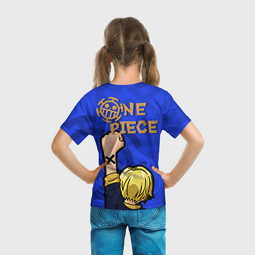 Детская футболка One Piece Sanji / 3D-принт – фото 6