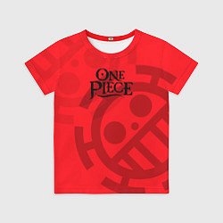 Футболка детская One Piece Luffy Monkey D, цвет: 3D-принт