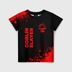 Футболка детская Goblin Slayer - red gradient вертикально, цвет: 3D-принт