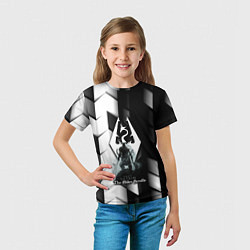 Футболка детская The Elder Scrolls geometry, цвет: 3D-принт — фото 2