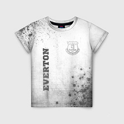 Футболка детская Everton - white gradient вертикально, цвет: 3D-принт