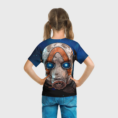 Детская футболка Маска в руке Borderlands 4 / 3D-принт – фото 6