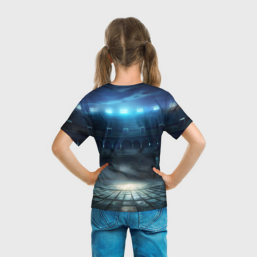 Детская футболка Deadlock Абрамс / 3D-принт – фото 6