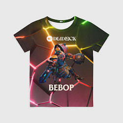 Футболка детская Deadlock Bebop неоновые плиты, цвет: 3D-принт