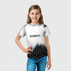 Футболка детская PUBG game steel, цвет: 3D-принт — фото 2