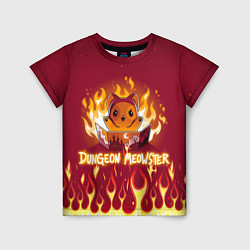 Футболка детская Mr DnD Meowster, цвет: 3D-принт