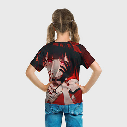 Детская футболка Honkai Star Rail Sparkle beauty / 3D-принт – фото 6