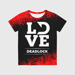 Футболка детская Deadlock love классика, цвет: 3D-принт