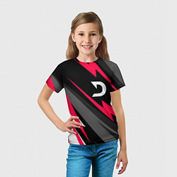 Футболка детская Deadlock graffity splash, цвет: 3D-принт — фото 2