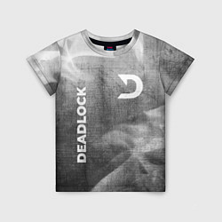 Футболка детская Deadlock - grey gradient вертикально, цвет: 3D-принт