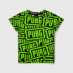 Футболка детская PUBG pattern game, цвет: 3D-принт