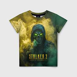 Футболка детская Stalker 2 череп, цвет: 3D-принт