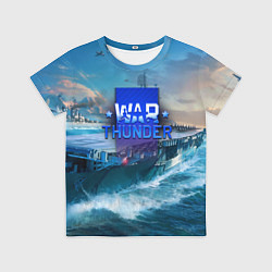 Футболка детская War Thunder ship, цвет: 3D-принт