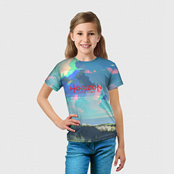 Футболка детская Horizon: Zero Dawn game steel, цвет: 3D-принт — фото 2