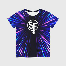 Футболка детская Sally Face neon energy, цвет: 3D-принт
