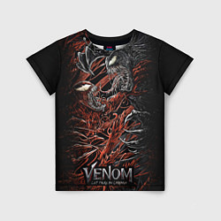Футболка детская Venom vs Carnage, цвет: 3D-принт