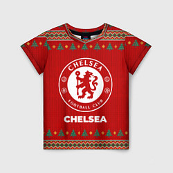 Футболка детская Chelsea new year, цвет: 3D-принт