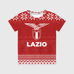 Футболка детская Новогодний Lazio, цвет: 3D-принт