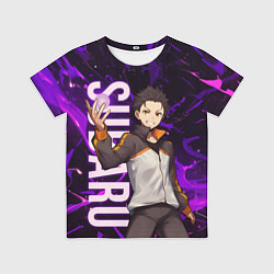 Футболка детская Субару Re:Zero, цвет: 3D-принт